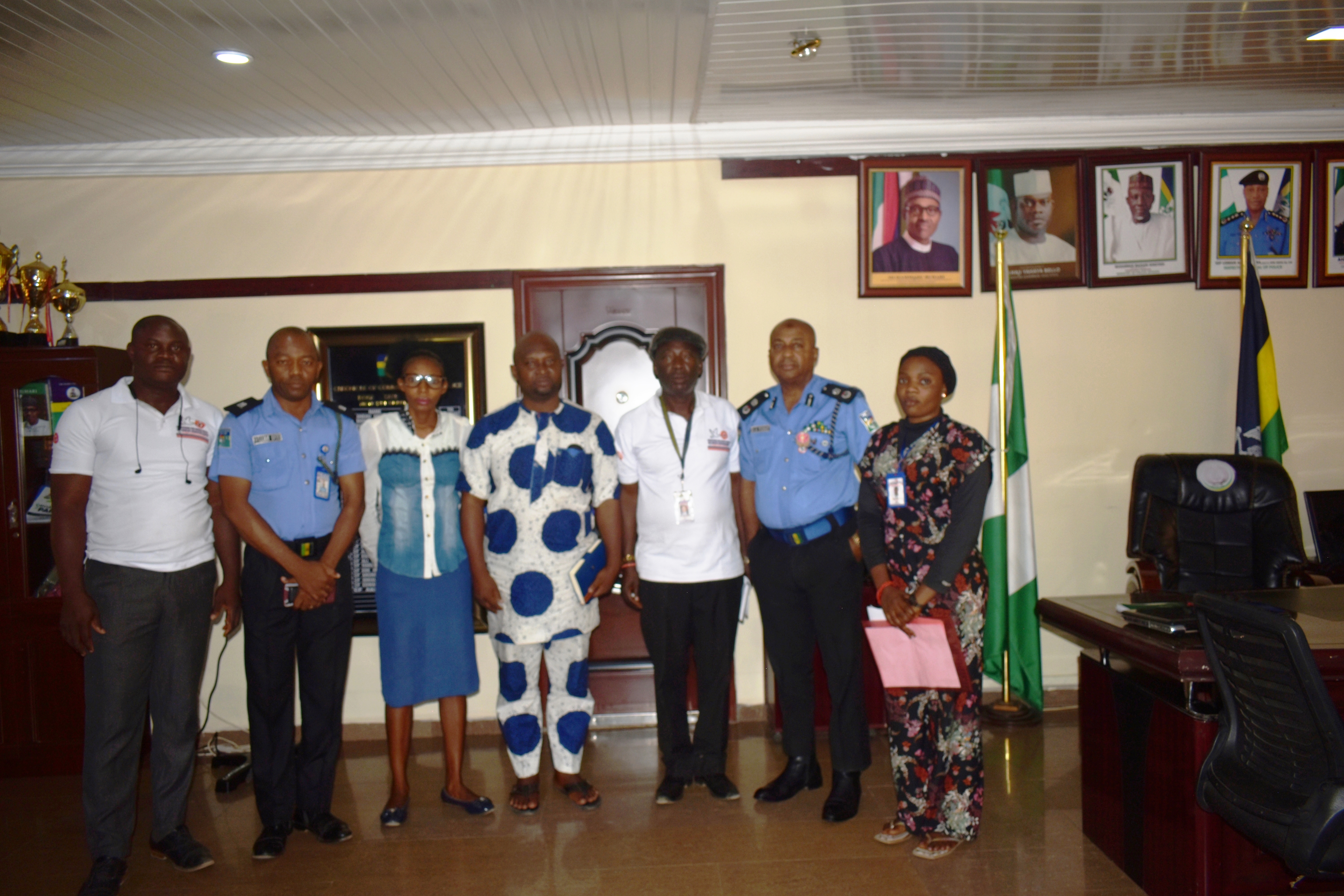 Conscience for Human Rights and Conflict Resolution (CHRCR) Advocacy Visit to Nigeria Police Force (NPF) Kogi State Command